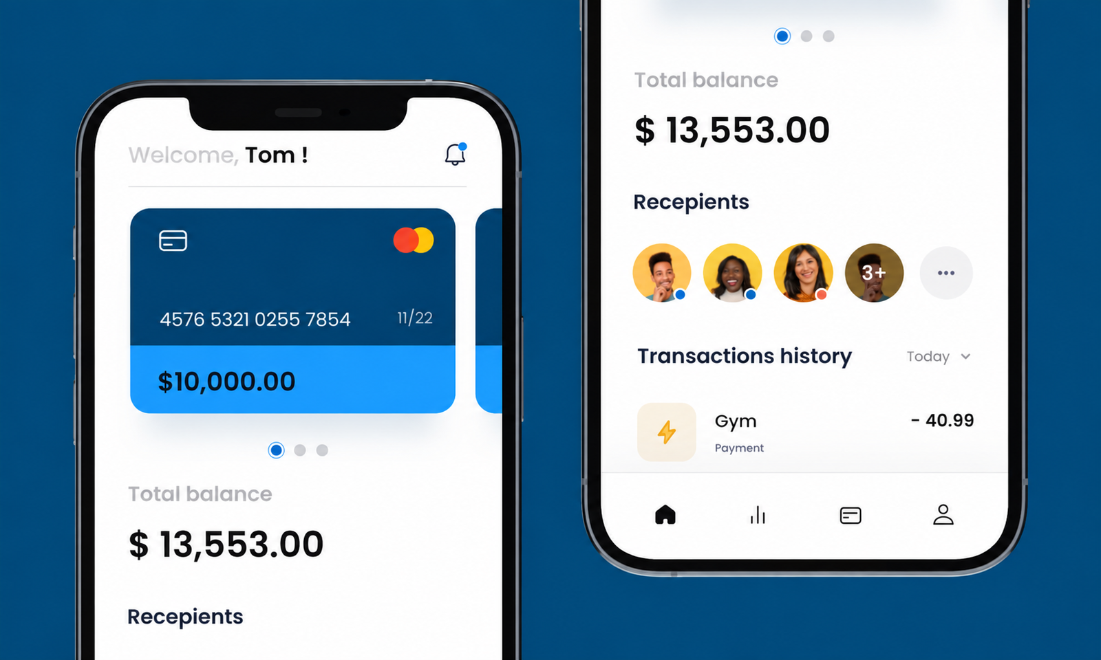 Moonworld mobile financial experience