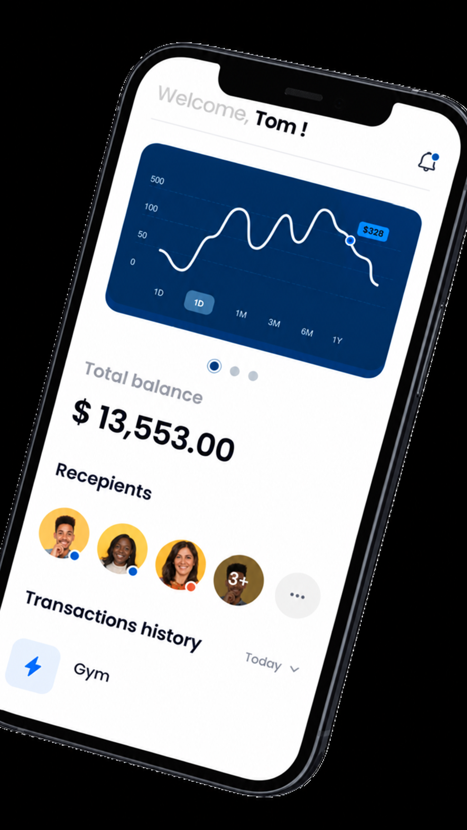 Moonworld financial insight dashboard